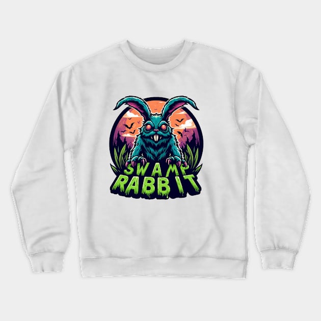 Swamp Rabbit Crewneck Sweatshirt by WolfeTEES